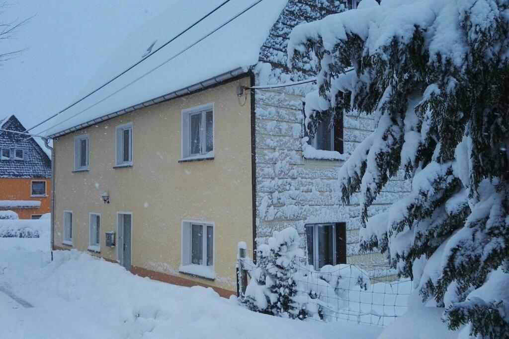 Ferienwohnung In Mittelsaida Grosshartmannsdorf ภายนอก รูปภาพ